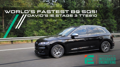 IE Powered B9 SQ5 Sets New 10.1 Second 1/4 Mile World Record!