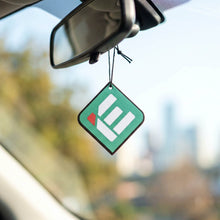 iE Logo Air Freshener | High-Octane Citrus