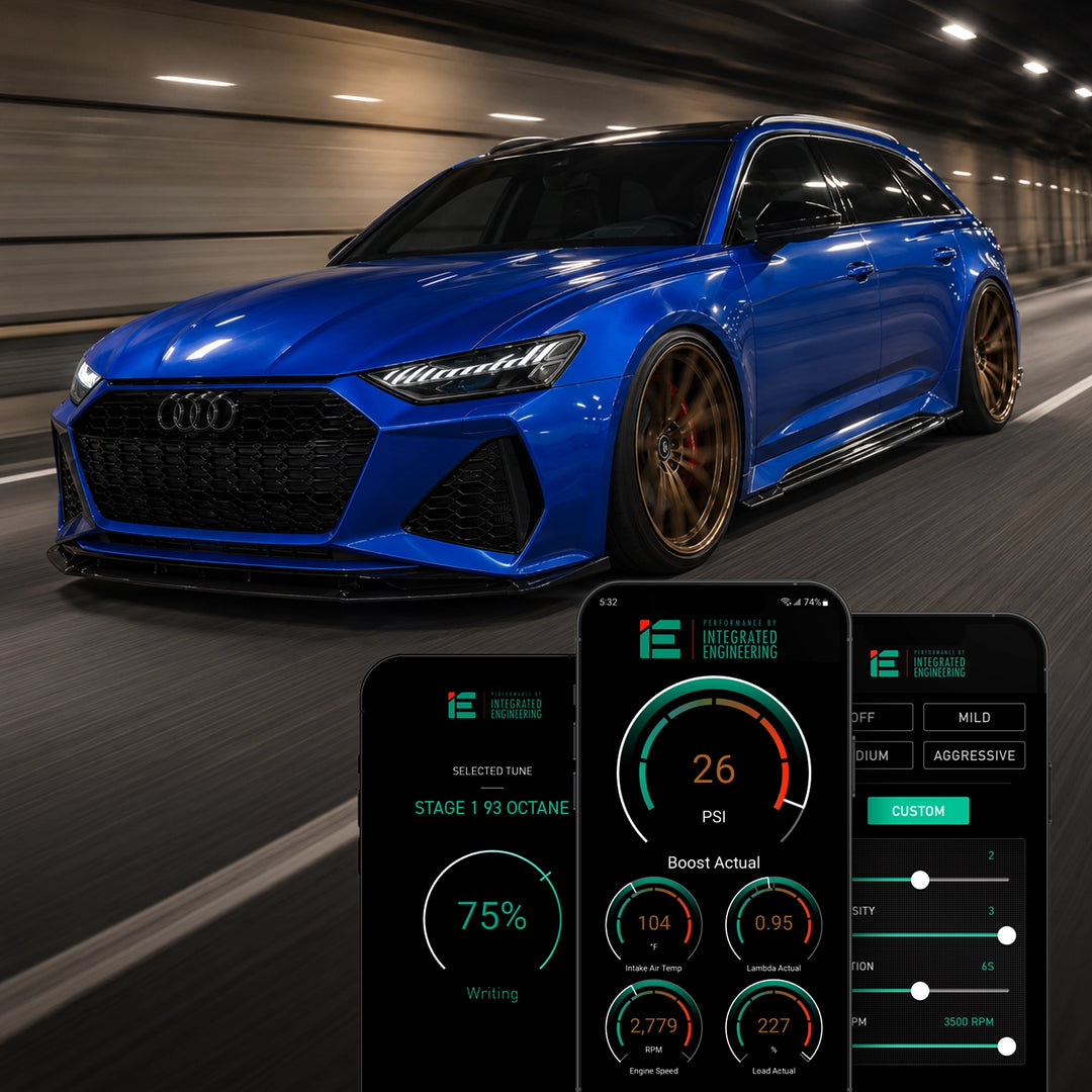 IE Audi 4.0T V8 EA825 ECU Tune For C8 RS6, RS7, S8, SQ7, SQ8, & RSQ8